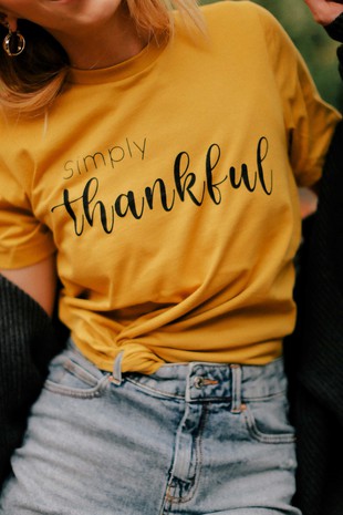 Simply Thankful, Graphic Tee