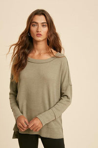 Autumn Olive, Thermal - Two Wild Roses Boutique