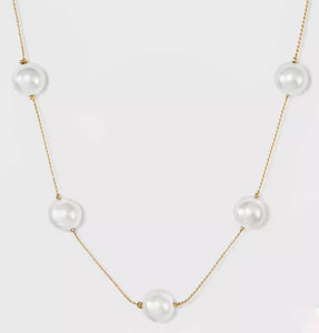 Floating Pearls, Necklace