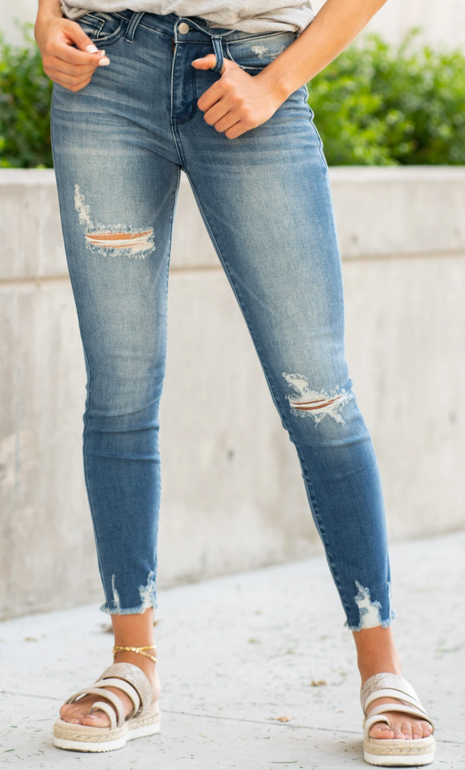 Judy Blue | Hollister High Rise Skinny Jeans